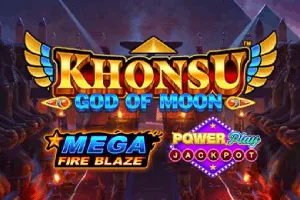 Mega Fire Blaze: Khonsu God of Moon PowerPlay Jackpot - JETPLANE168