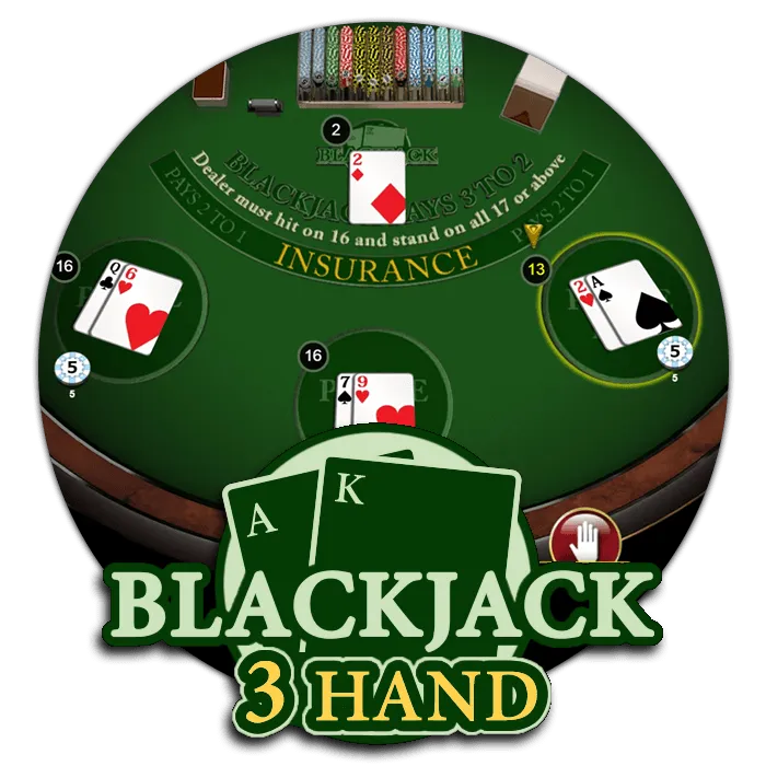 Blackjack 3 Hand - JETPLANE168