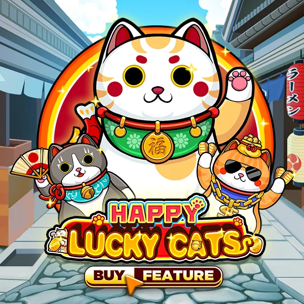 Happy Lucky Cats - JETPLANE168